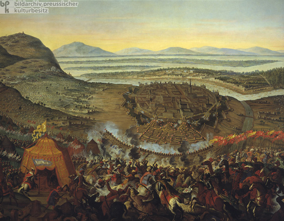 Die Belagerung Wiens durch die Türken im Jahre 1683 (ca. 1685)